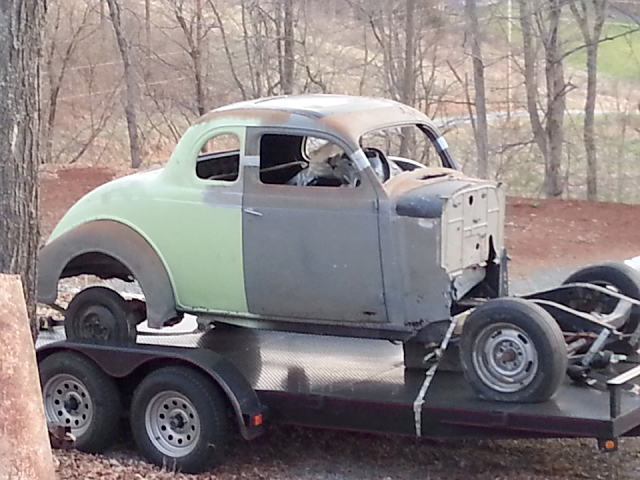 plymouth coupe restoration project