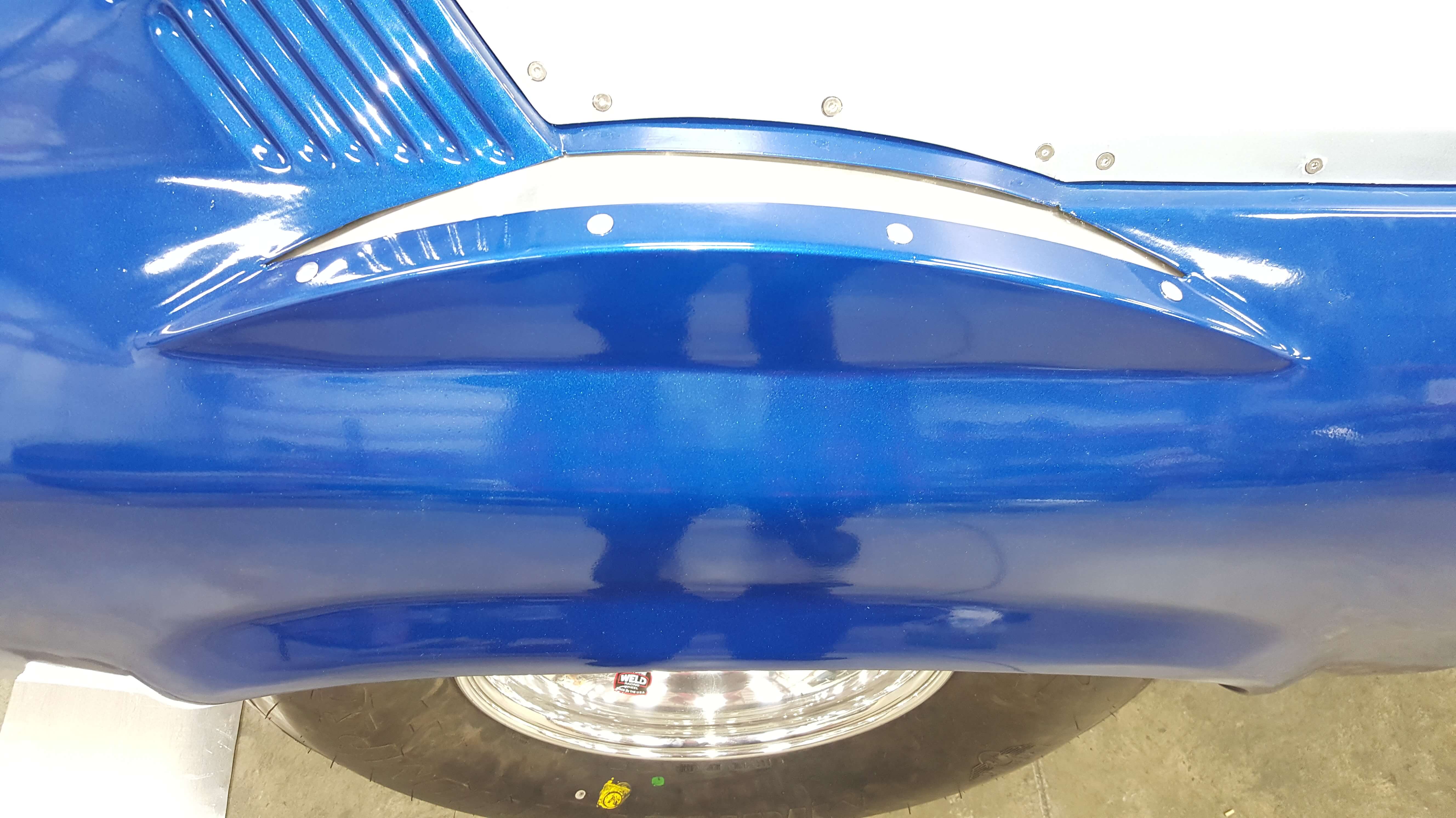 custom sheet metal fender fabrication