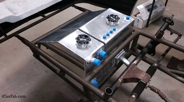 fuel tank and oil tank custom