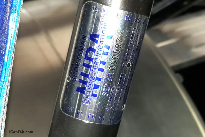 8.50 NHRA certified chassis