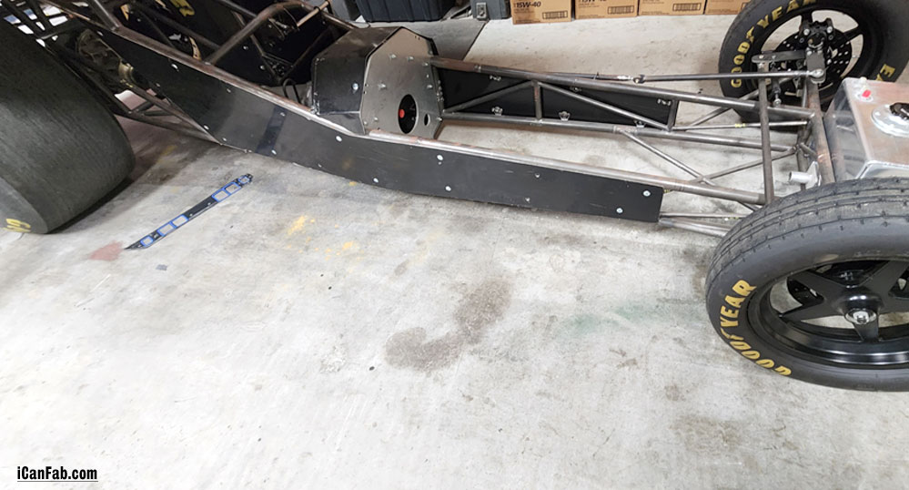 funny car sheet metal done