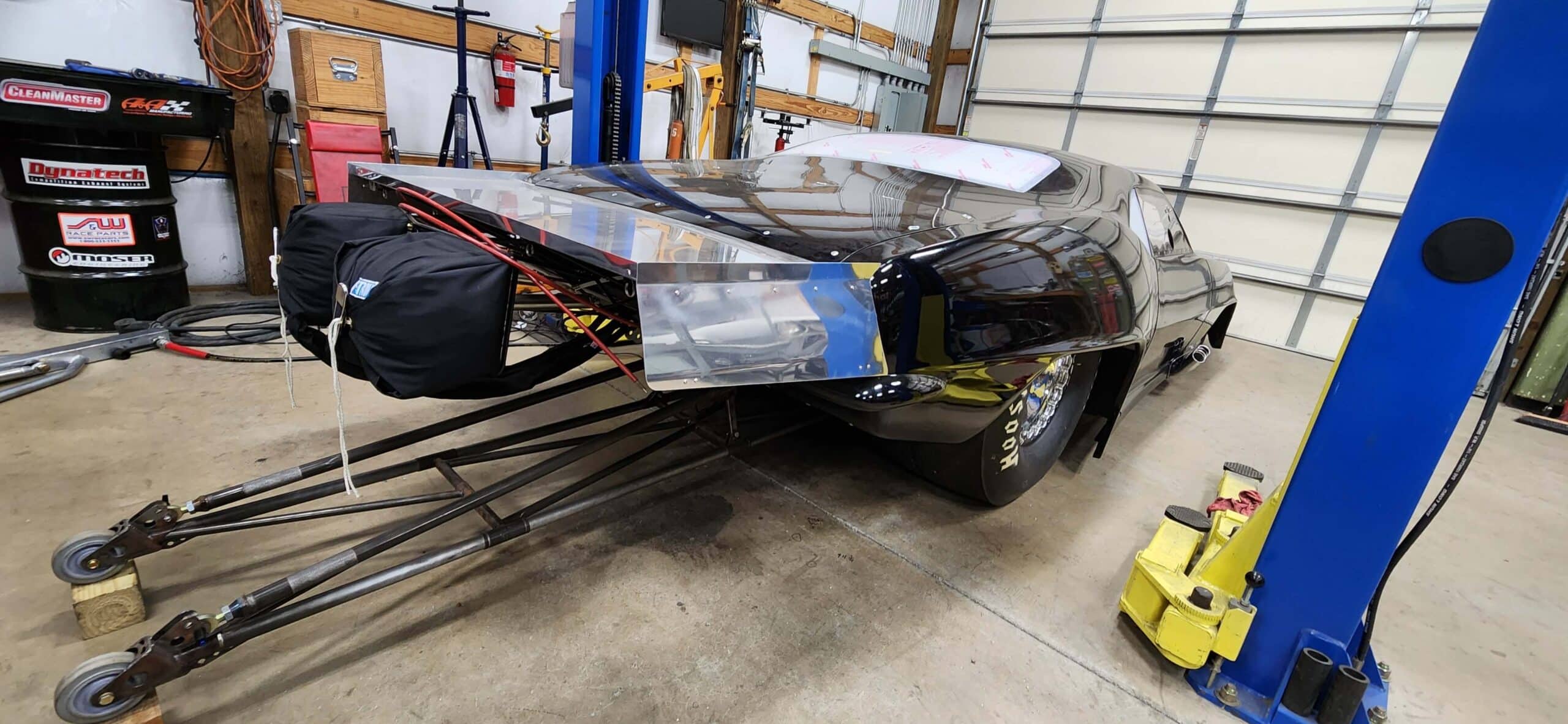 6.0 NHRA drag car