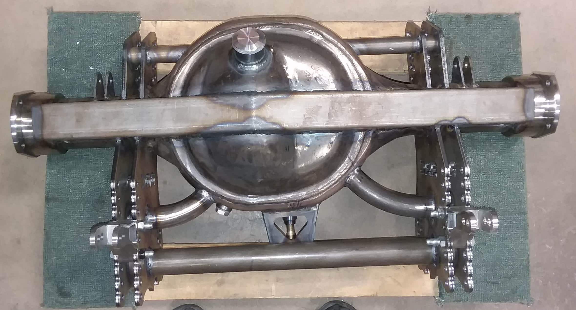 Rear housing